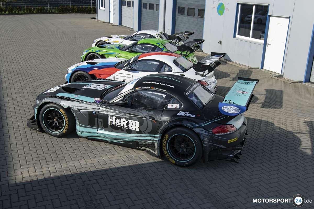 BMW Z4 GT3 rear wing