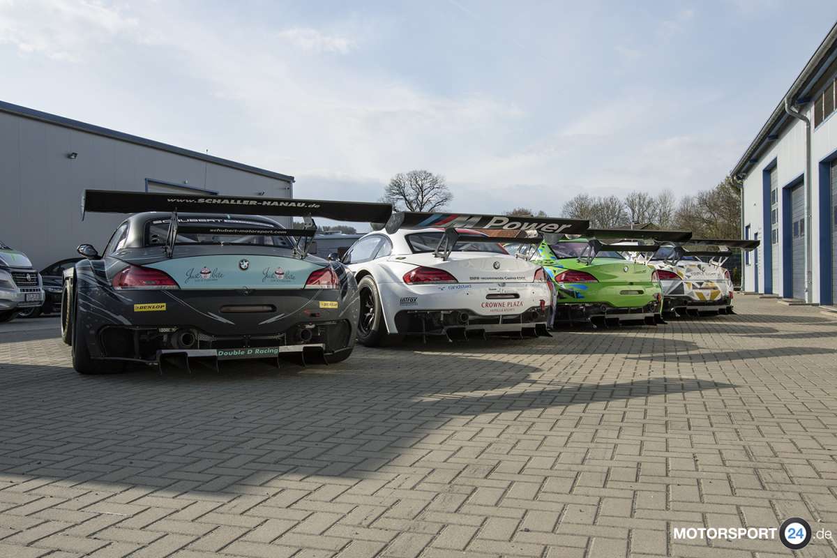 BMW Z4 GT3 rear wing