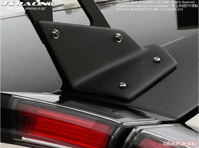 Js Racing Wet Carbon 3D GT Wing Honda Civic Type-R FK8 2017-2021