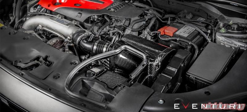 Eventuri Black Carbon Intake System Honda Civic FK8 Type R 2017-2020
