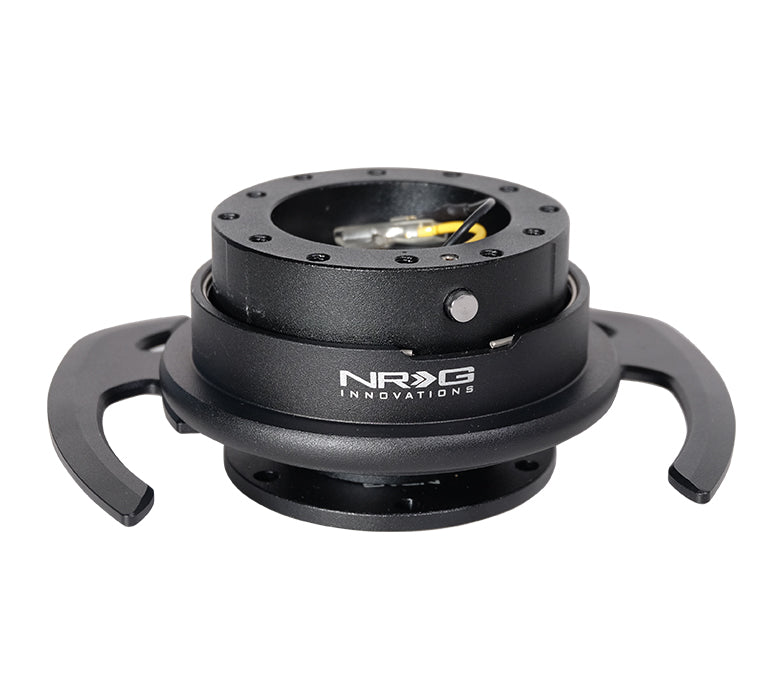 NRG S/W QUICK RELEASE (4.0): BLACK BODY/BLACK RING W/HANDLES