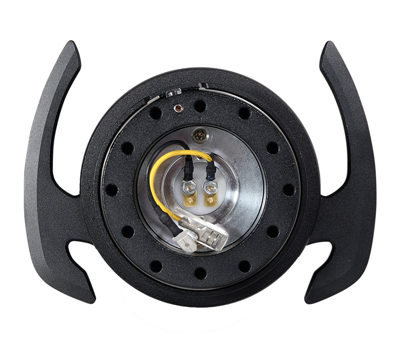 NRG S/W QUICK RELEASE (4.0): BLACK BODY/BLACK RING W/HANDLES
