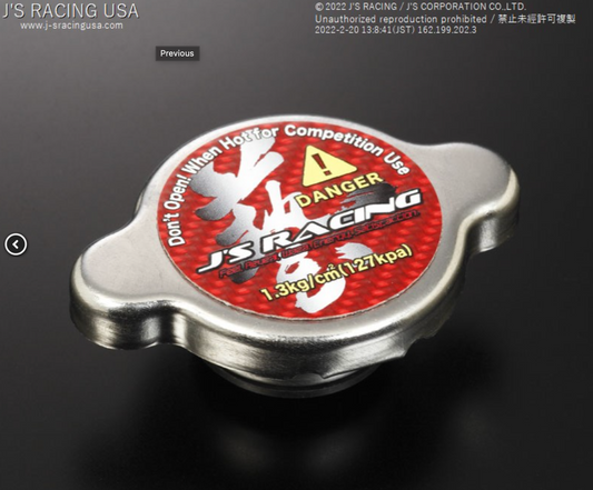 J'S RACING SPL Radiator Cap